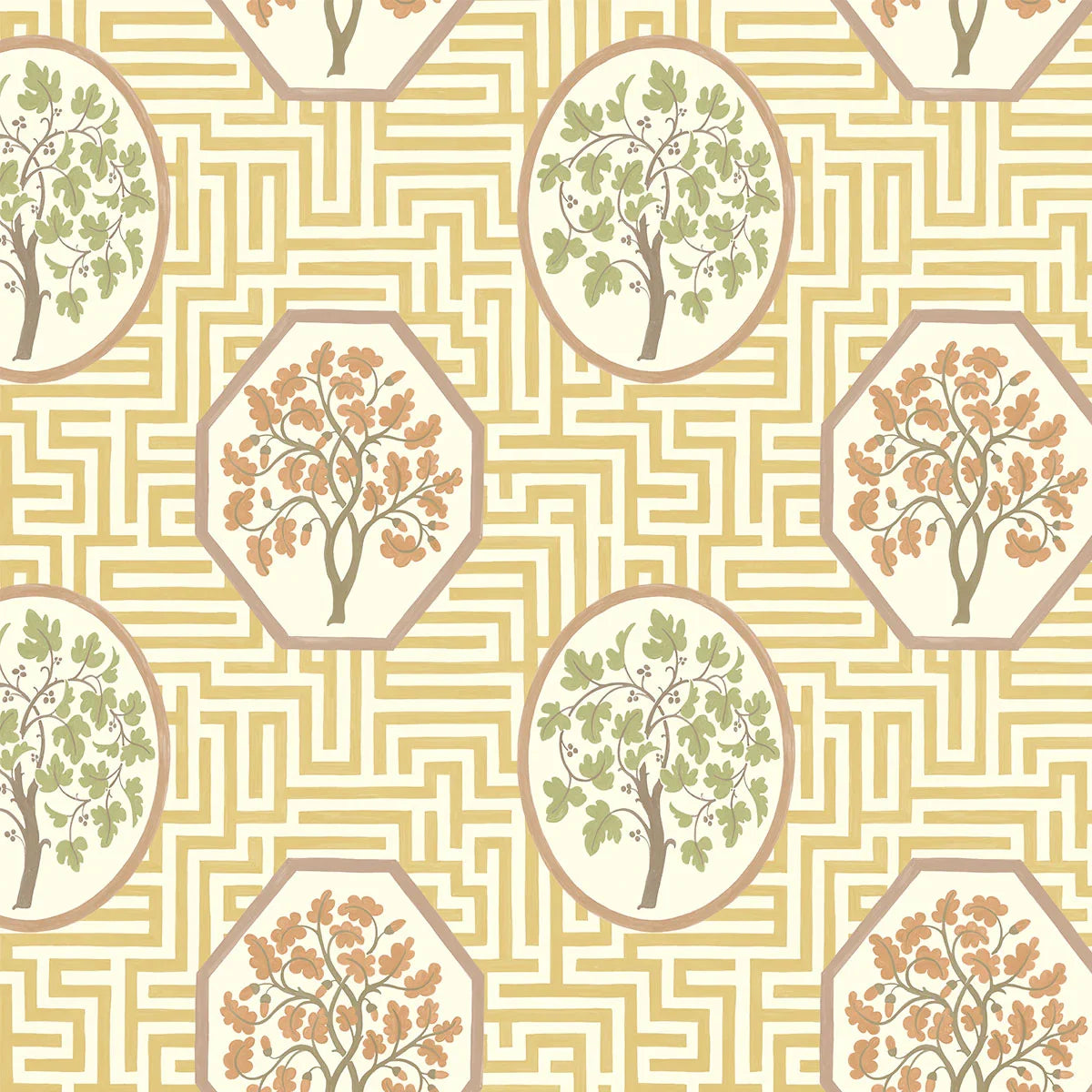 Royal Maze Wallpaper - GP&J Baker