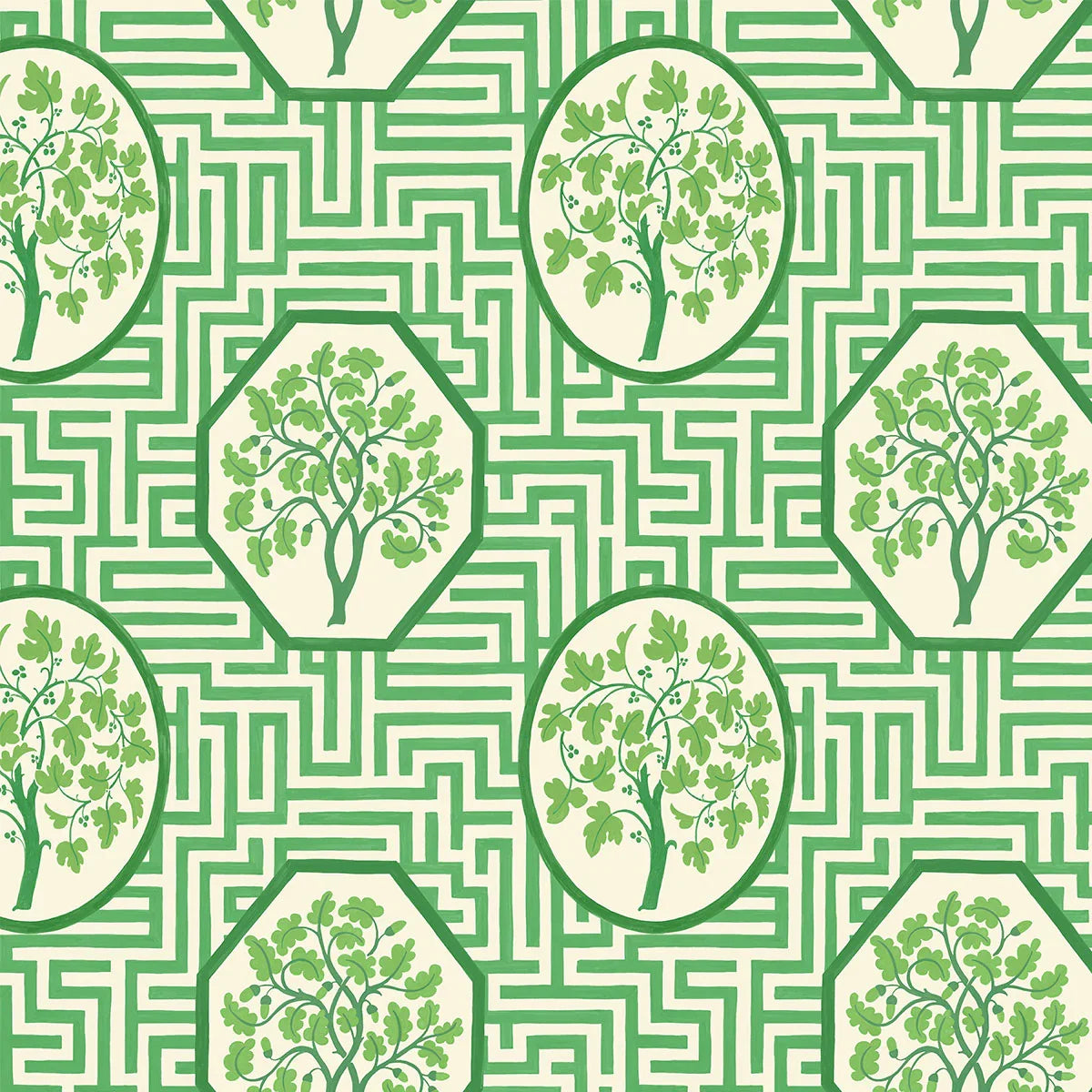 Royal Maze Wallpaper - GP&J Baker