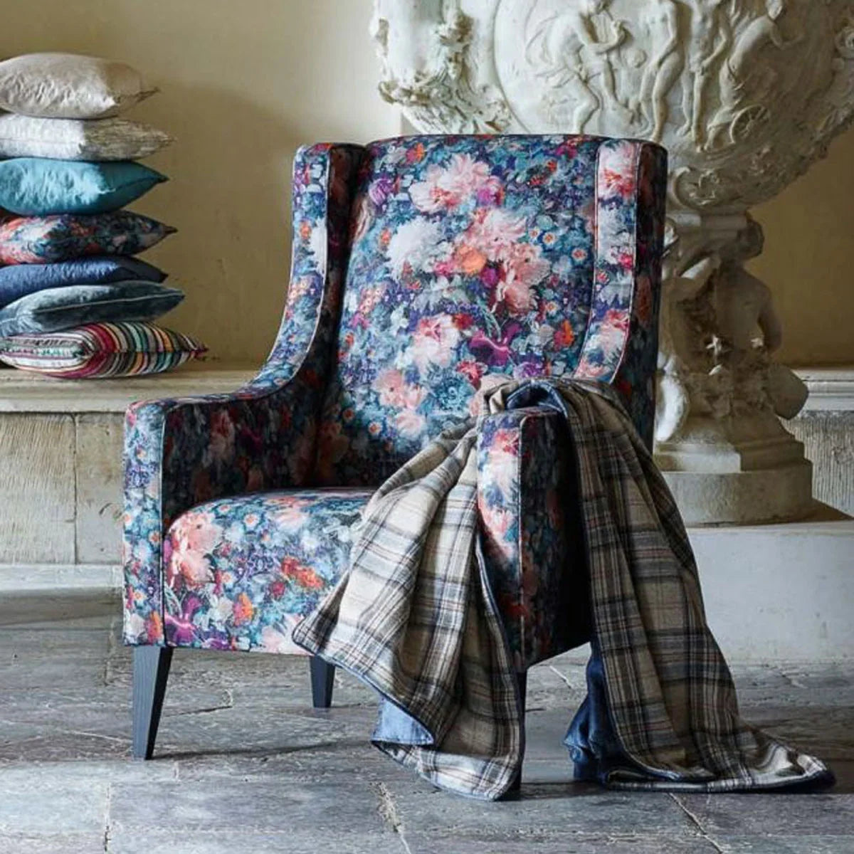 Royal Garden Linen Fabric - GP&J Baker