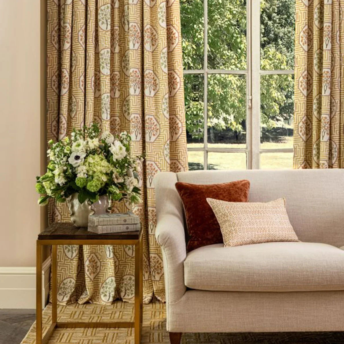 Royal Maze Fabric - GP&J Baker