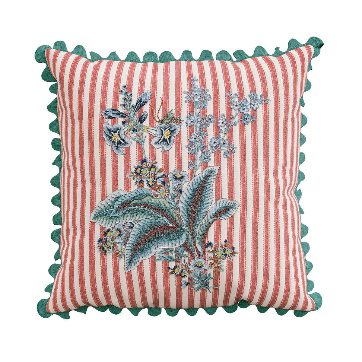 Sanderson Rubus Raspberry Cushion