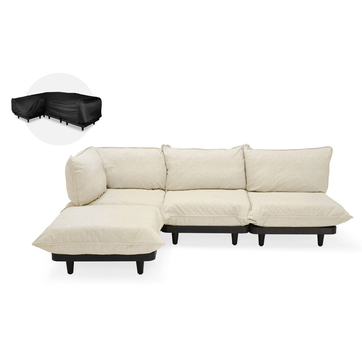 Paletti Lounge Furniture Set Large + Free Cover - Fatboy