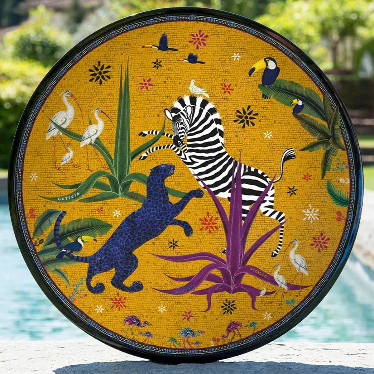 Jungle Sahara Tray - Ortigia