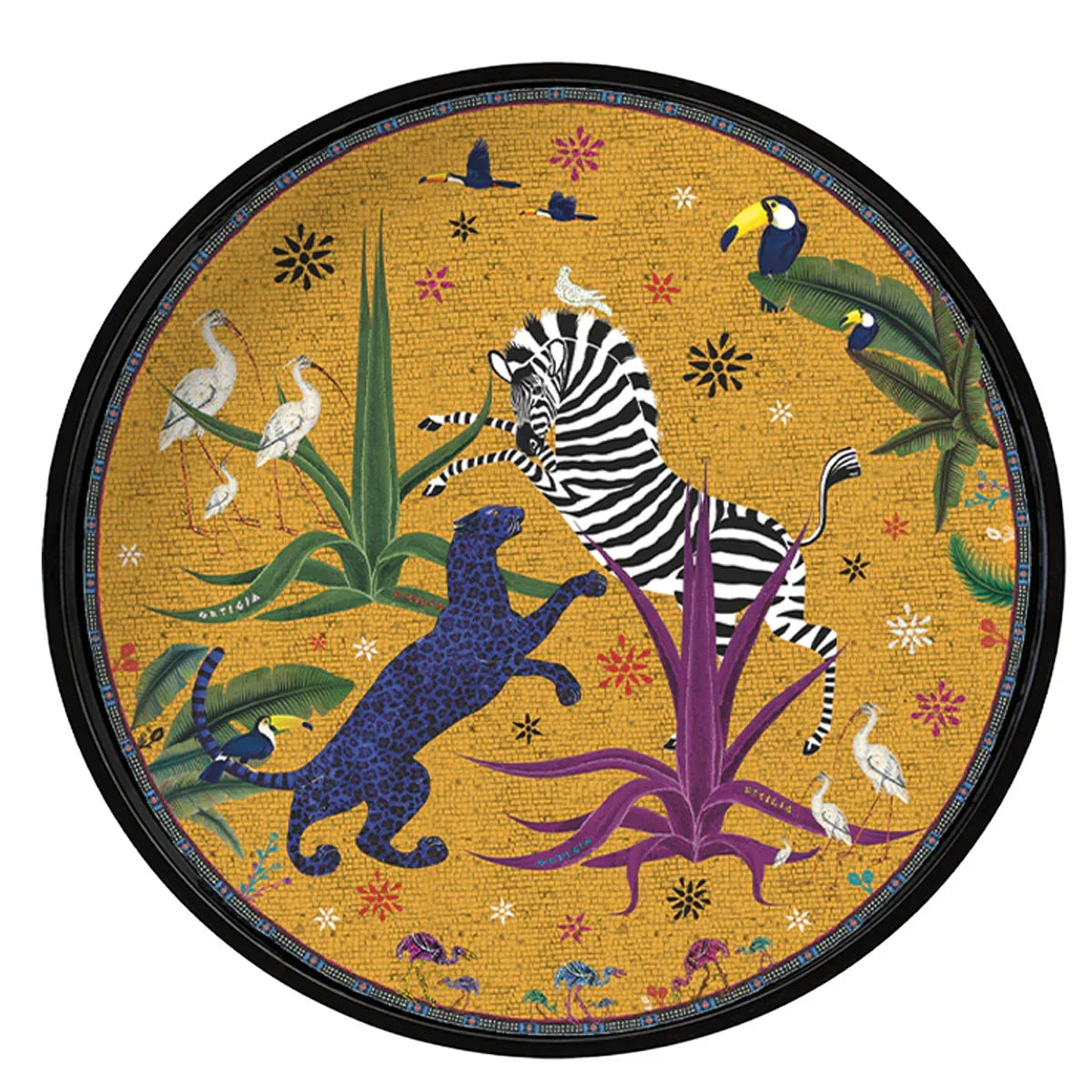 Jungle Sahara Tray - Ortigia