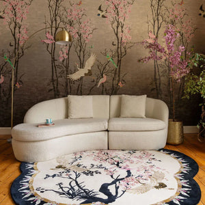 Sakura Wallpaper - Wendy Morrison Design - Courthouse Interiors