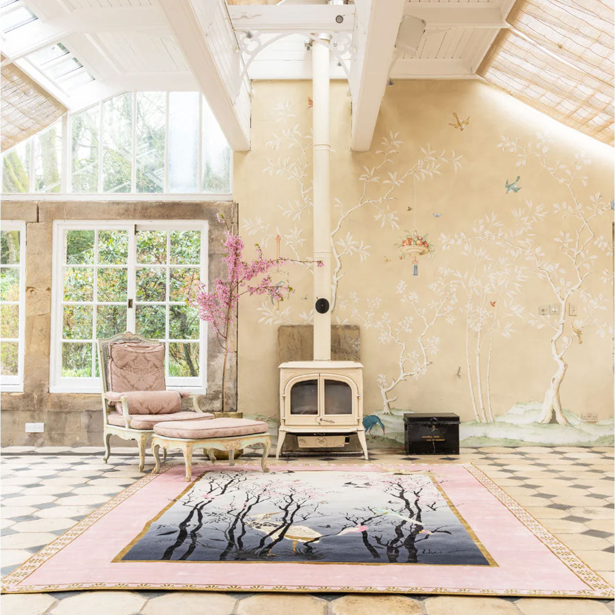 Sakura Hand Knotted Rug - Wendy Morrison Design