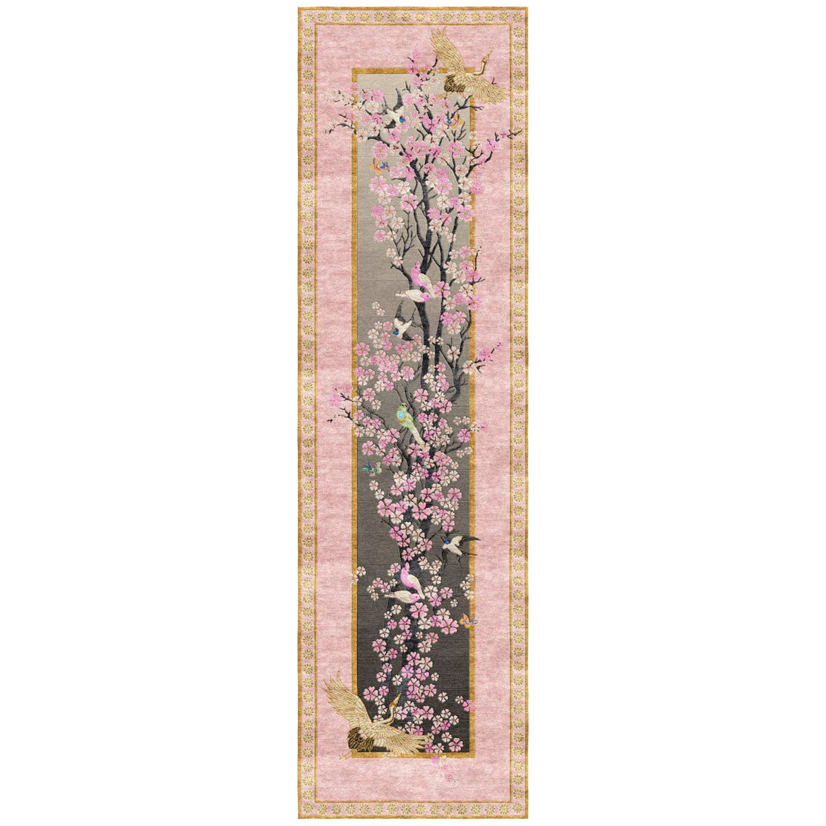 Sakura Hand Knotted Runner - Wendy Morrison Design