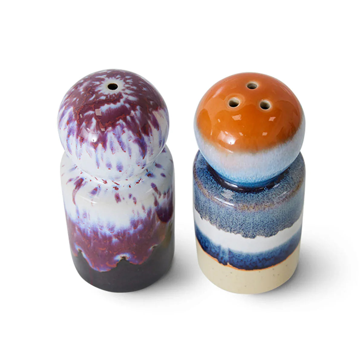 70s Ceramics Salt & Pepper Jar - HKLIVING