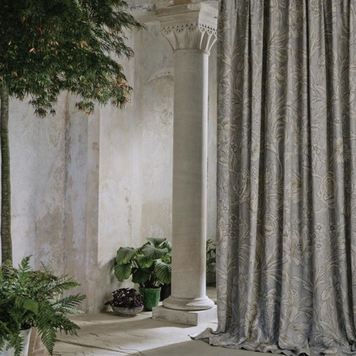 Sambourne Vine Fabric - Liberty