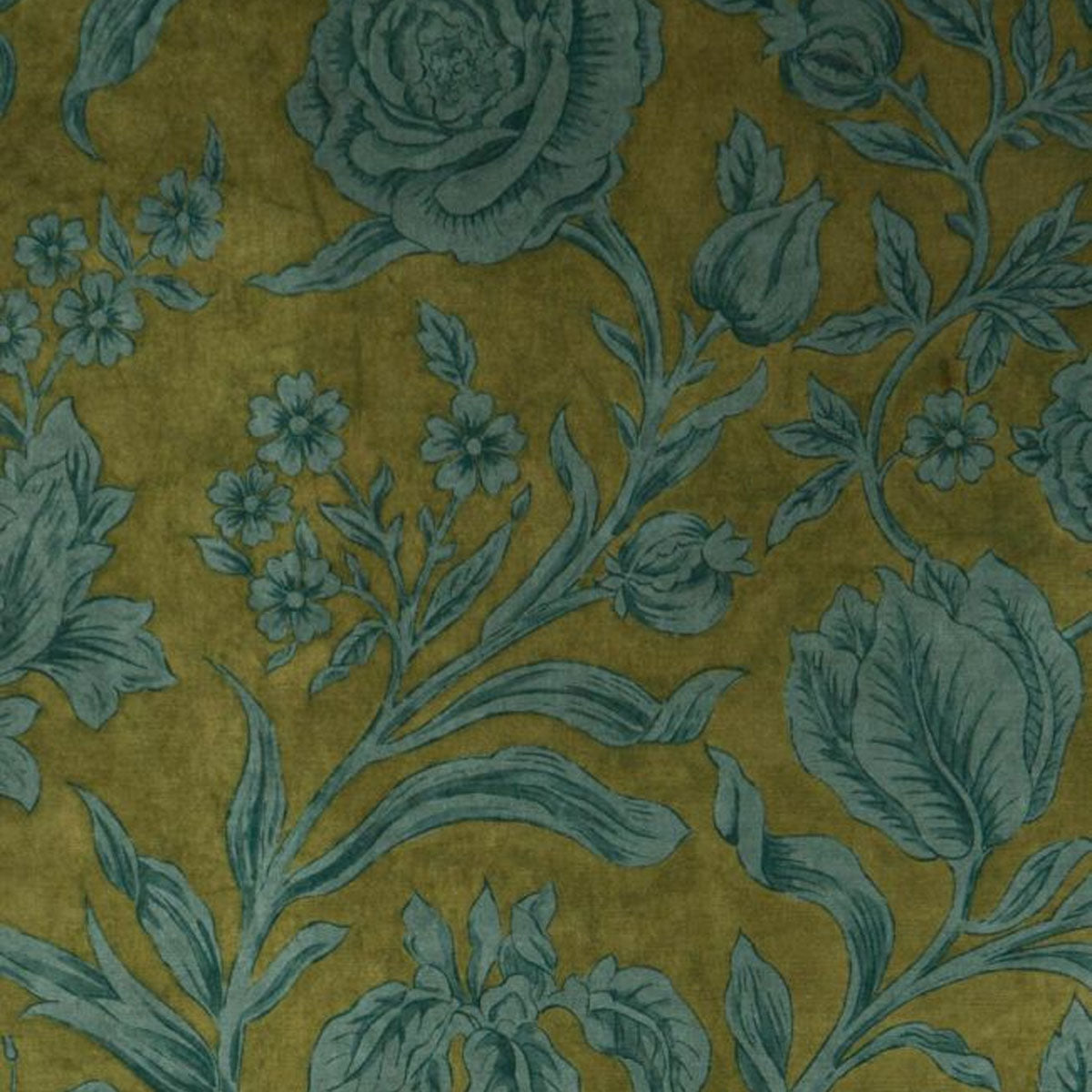Sambourne Vine Velvet Fabric - Liberty