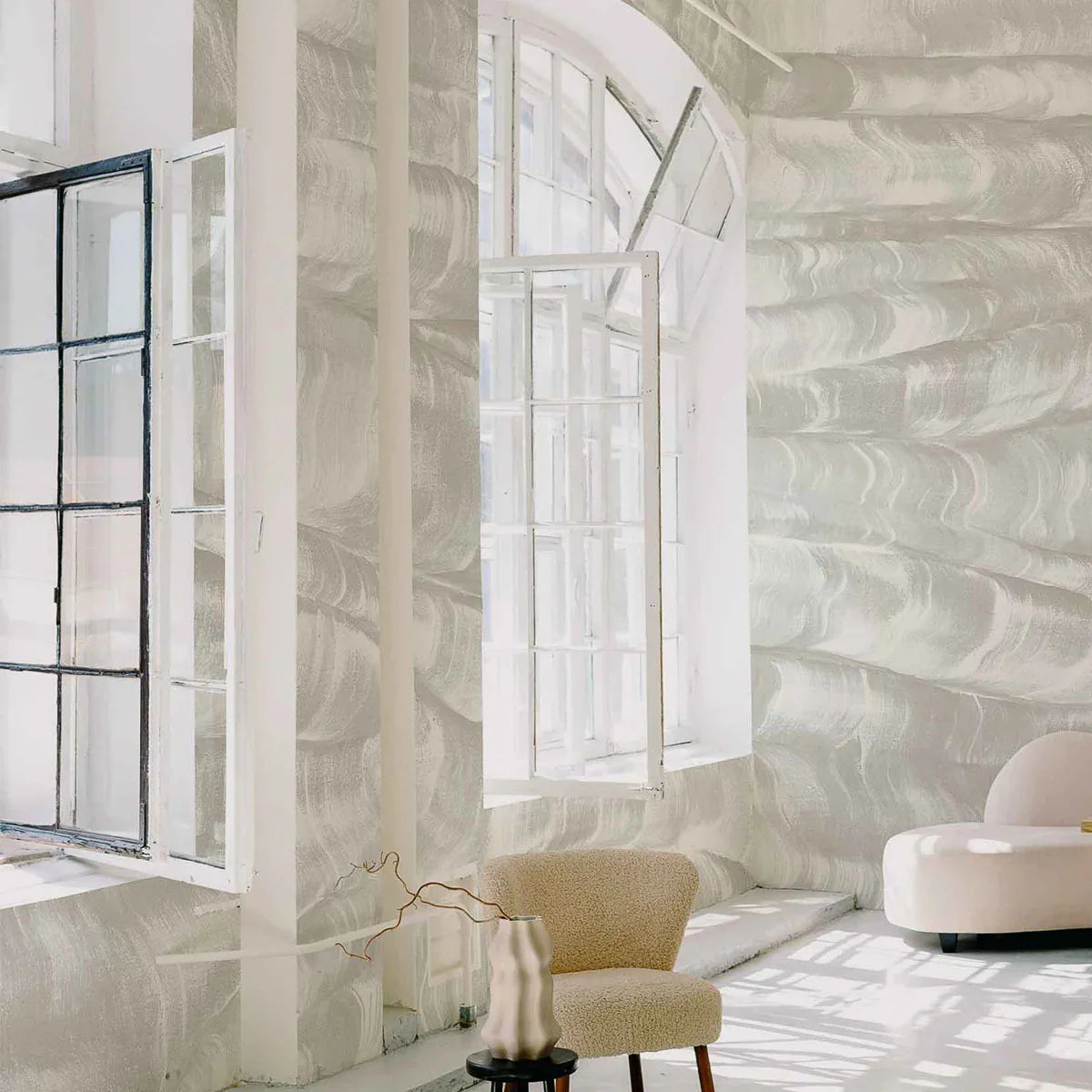 Sand Waves Geo Mural Wallpaper - Coordonne