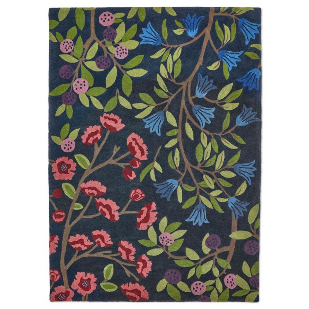 Sanderson &#39;Foraging - Indigo&#39; Rug