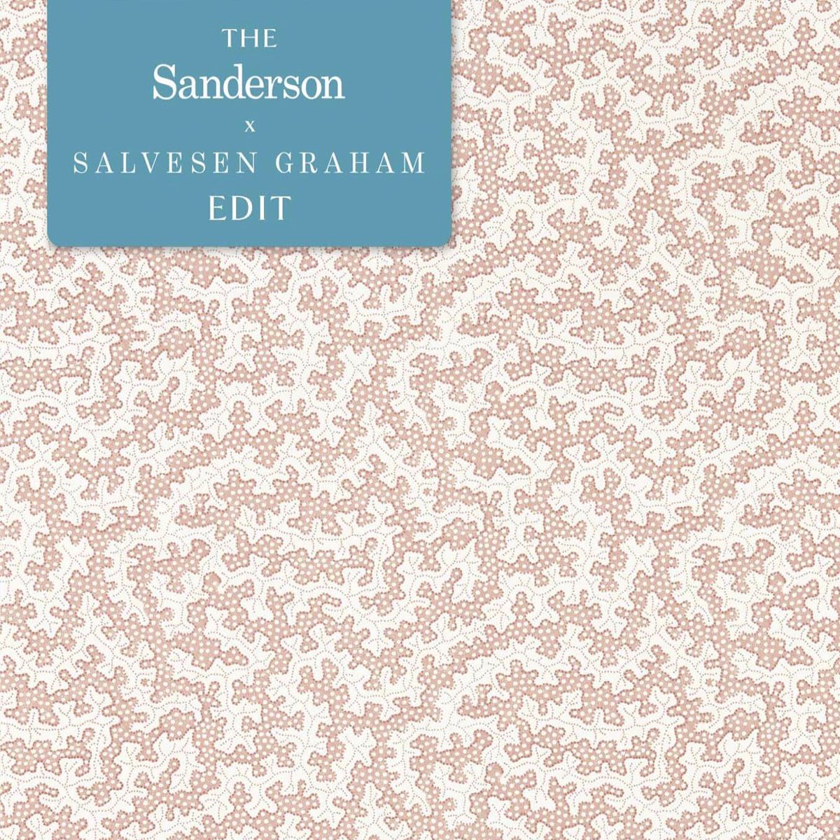Sanderson X Salvesen Graham &#39;Truffle - Inkwood&#39; Wallpaper