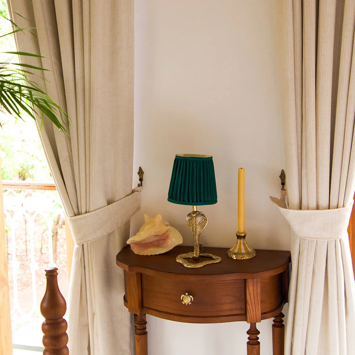 Sanya Striped Candle Holder - Doing Goods