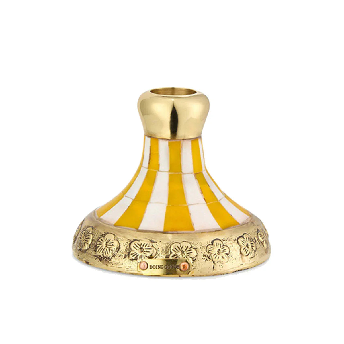 Sanya Striped Candle Holder - Doing Goods