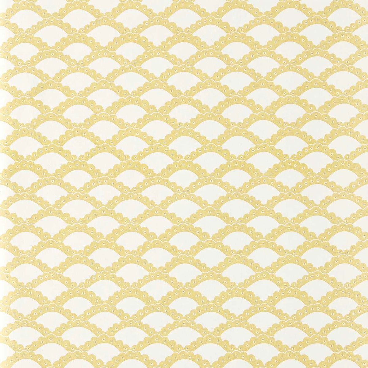 Scallop Frill Wallpaper - Scion