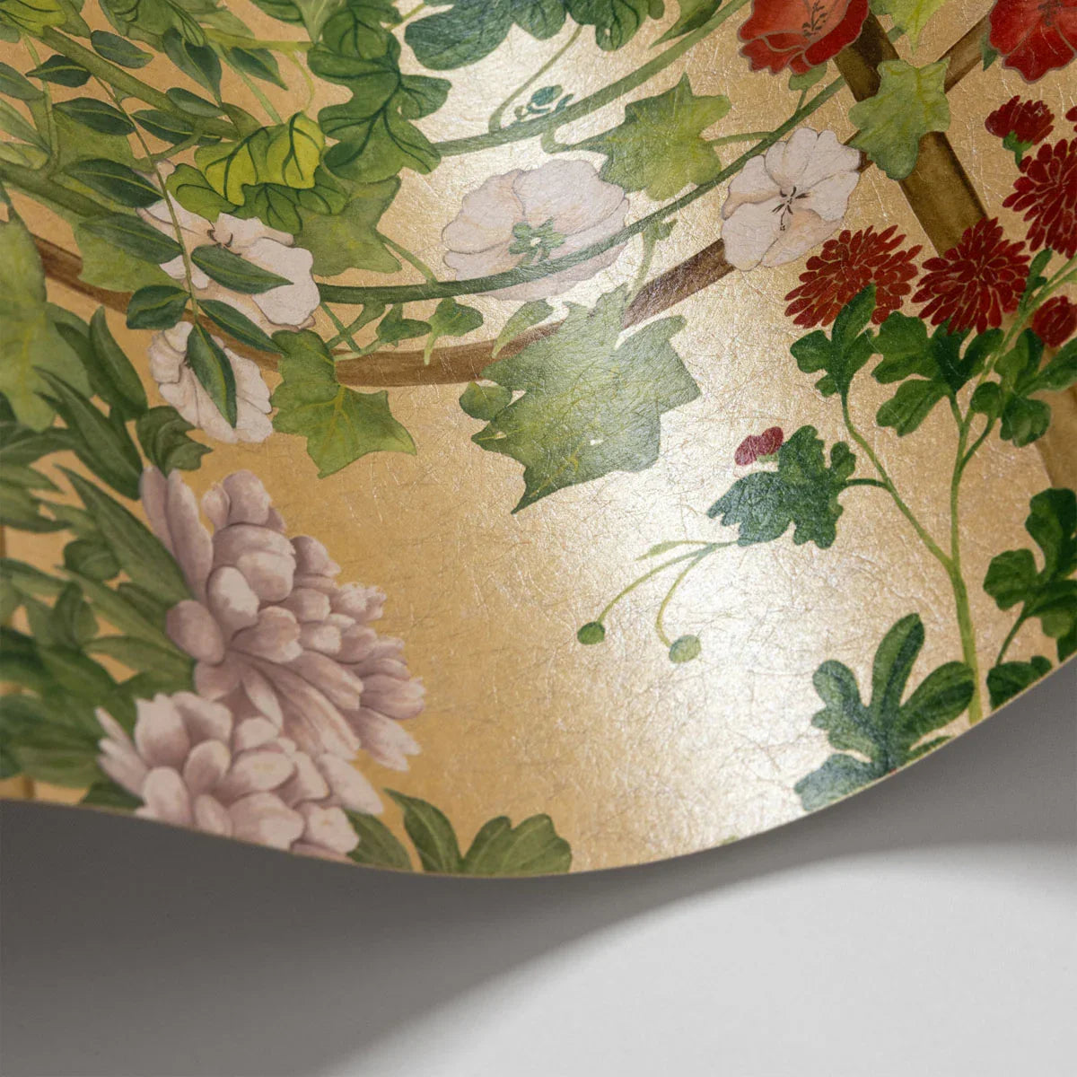 Scenic Flora Gilded Wallpaper - Cole & Son