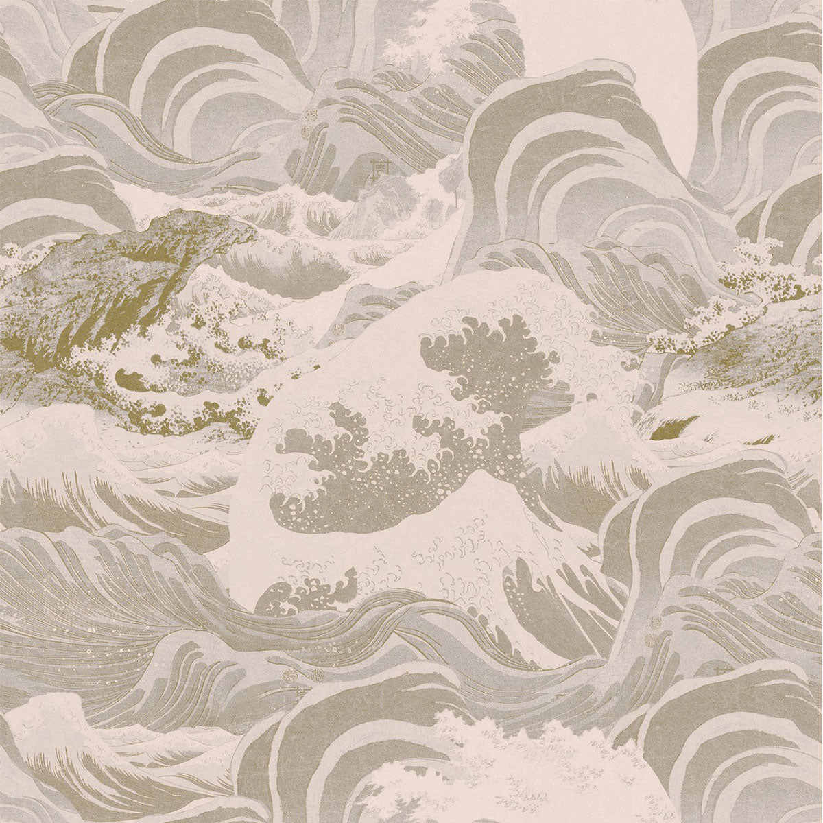 Mind The Gap - Sea Waves Wallpaper