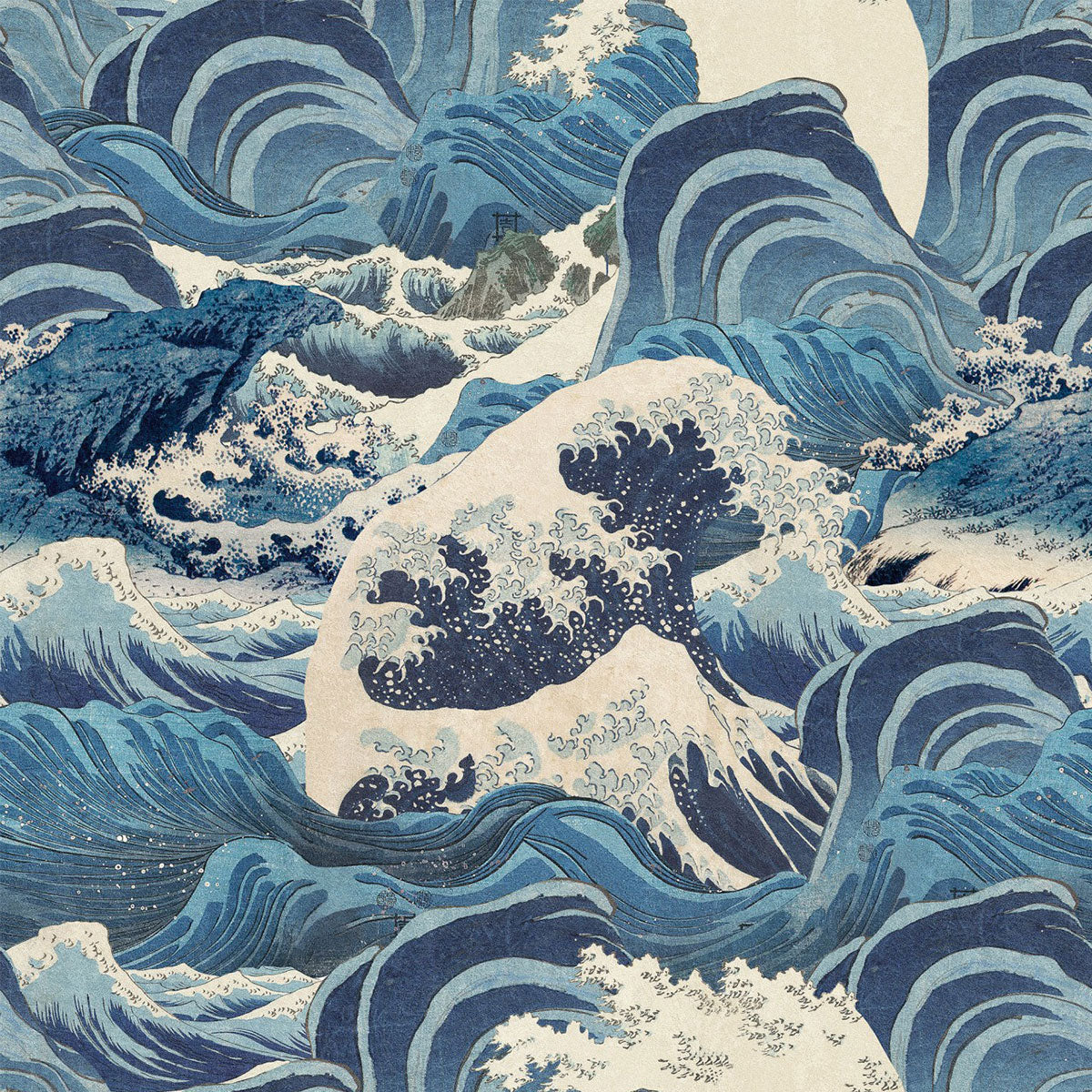 Mind The Gap - Sea Waves Wallpaper