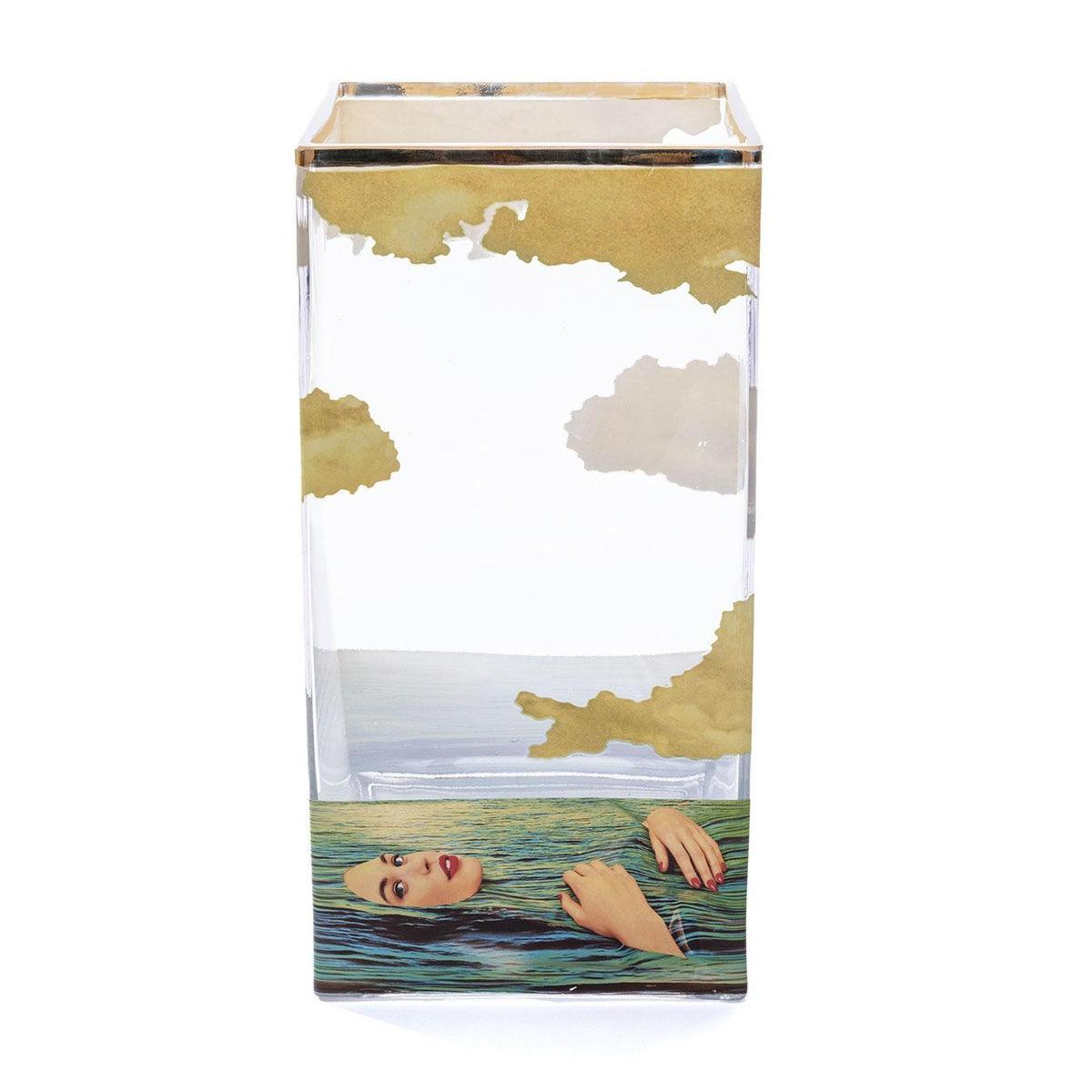 Seletti X Toiletpaper &#39;Sea Girl&#39; Glass Vase