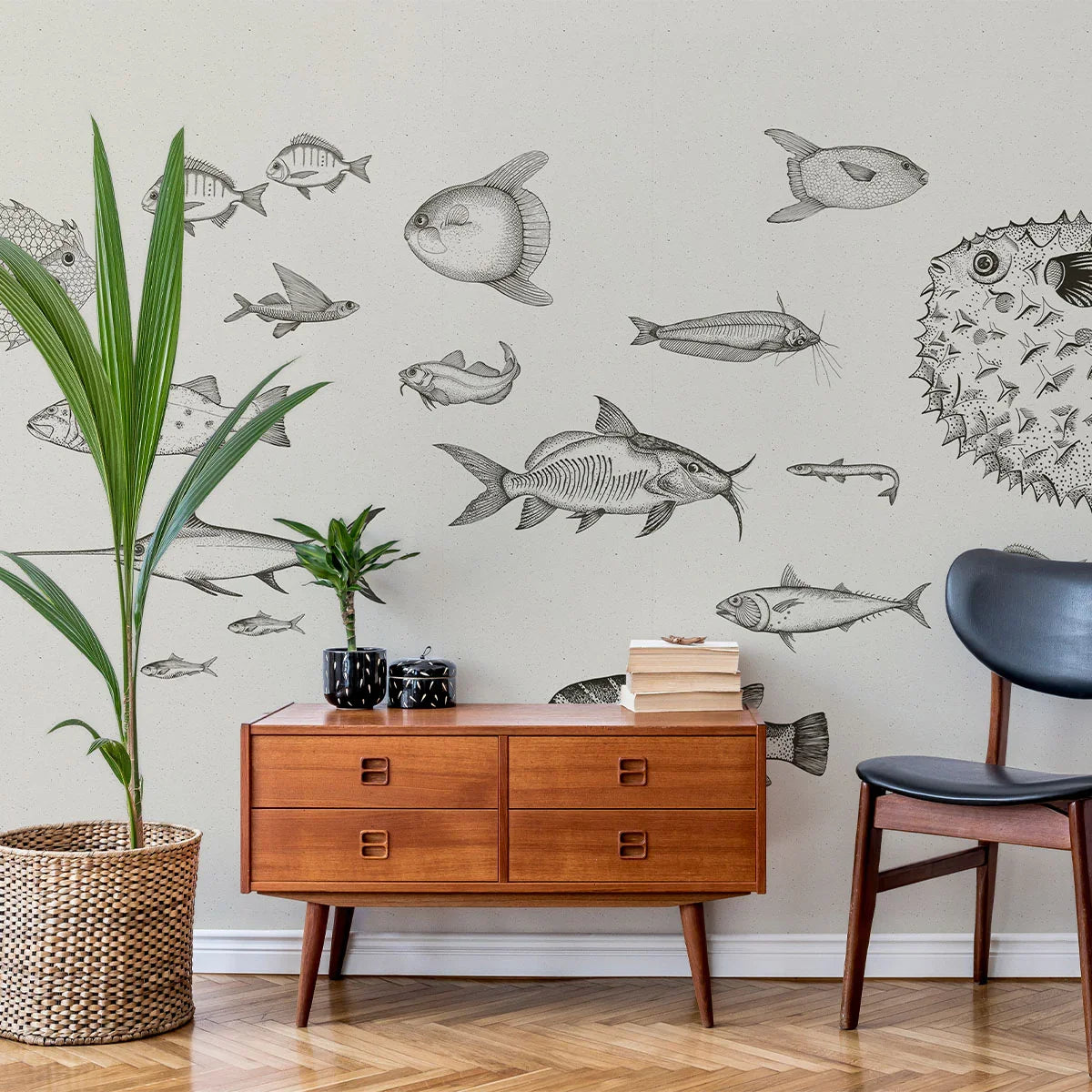 Sea Current Mural Wallpaper - Coordonne