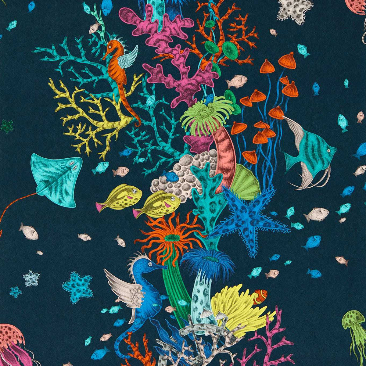 Seaforest Wallpaper - Clarke &amp; Clarke X Emma Shipley