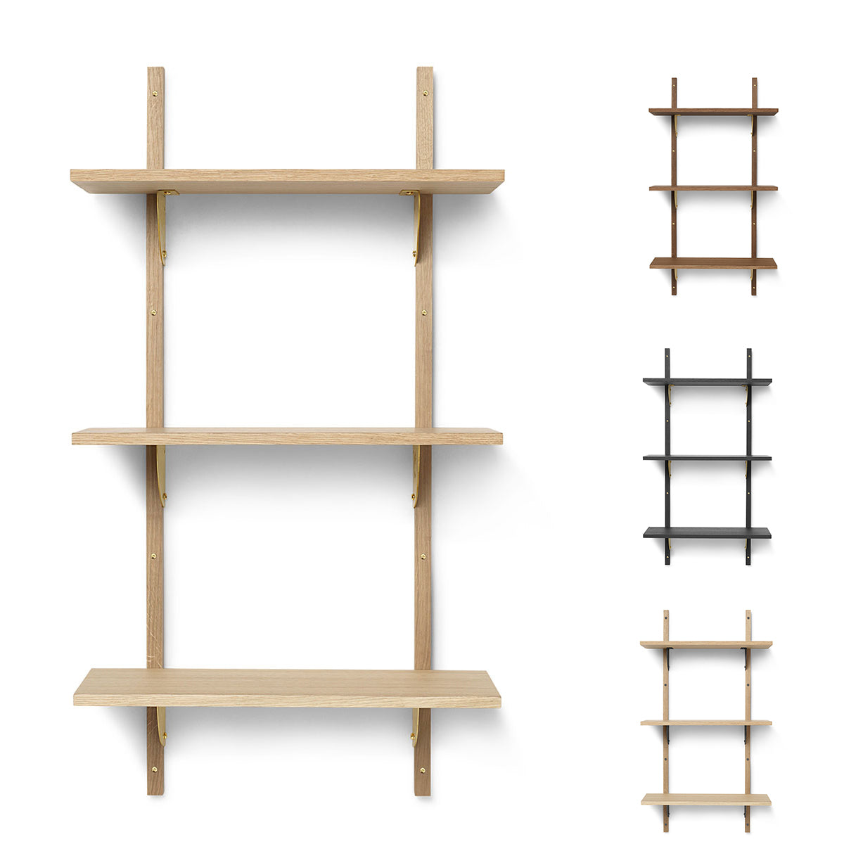 Sector Shelf Triple/Narrow - ferm LIVING