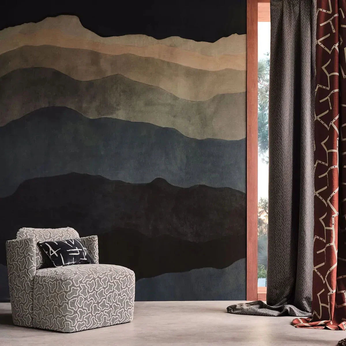 Sedimentary Wallpaper - Harlequin