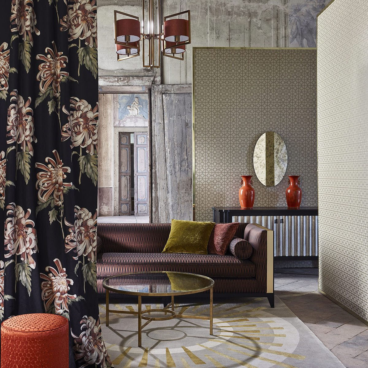 Seizo Raku Taylors Grey Wallpaper - Zoffany