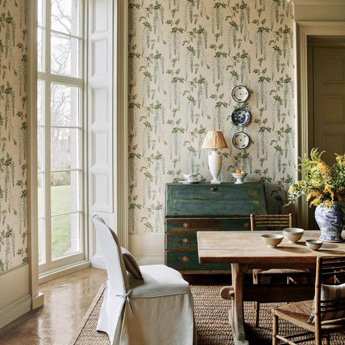 Colefax &amp; Fowler - Seraphina Wallpaper