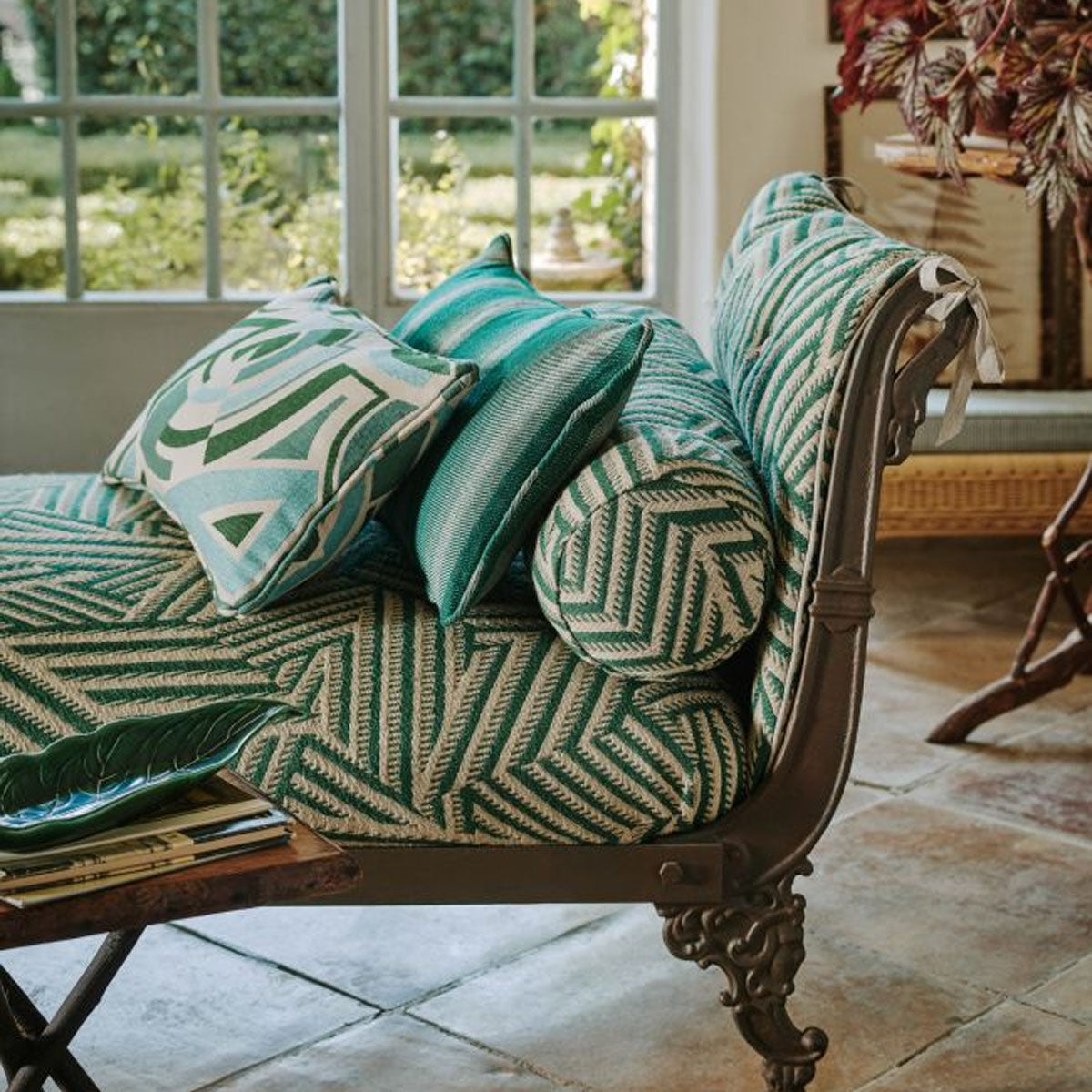 Shadow Stripe Weave Fabric - Liberty