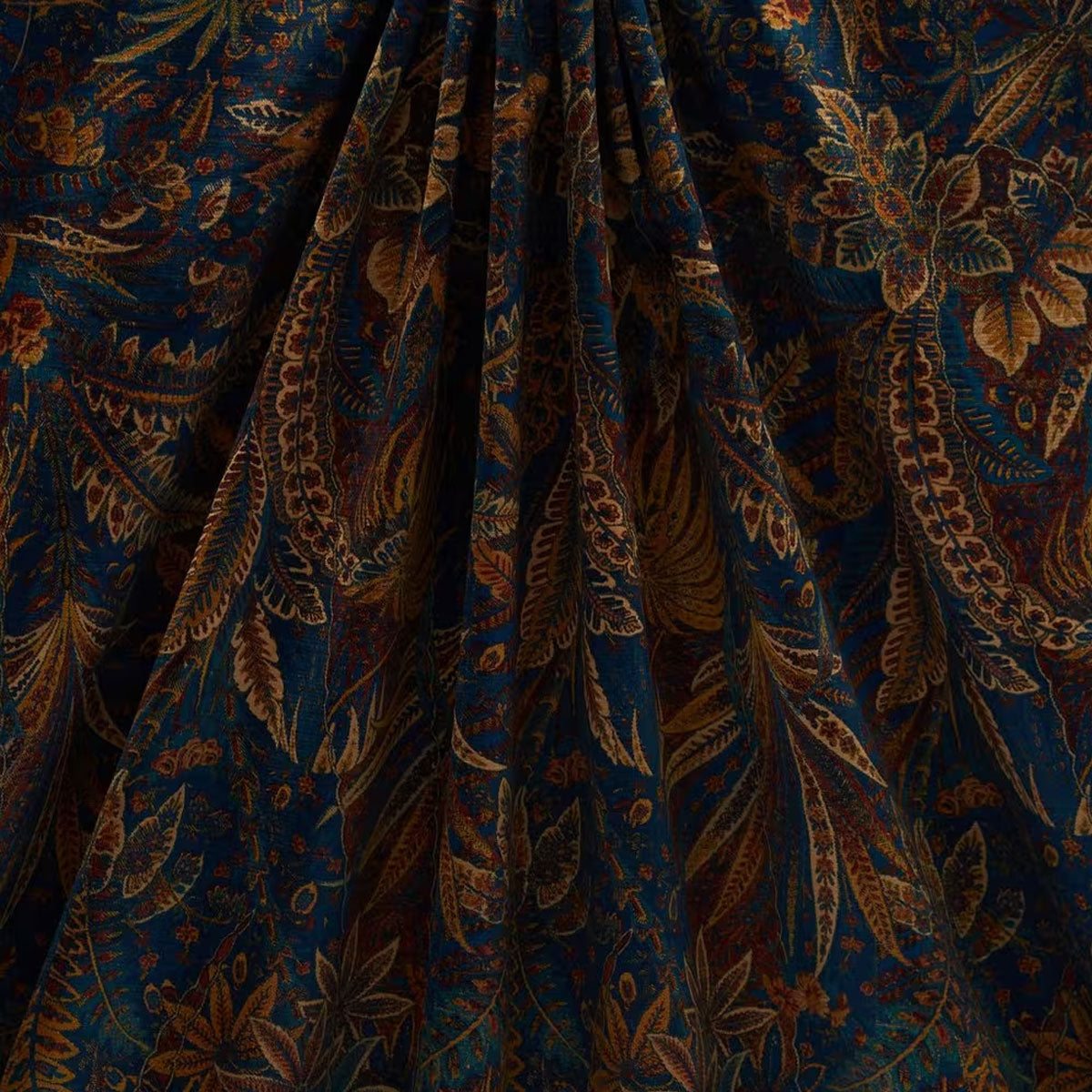 Shand Voyage Velvet Fabric - Liberty
