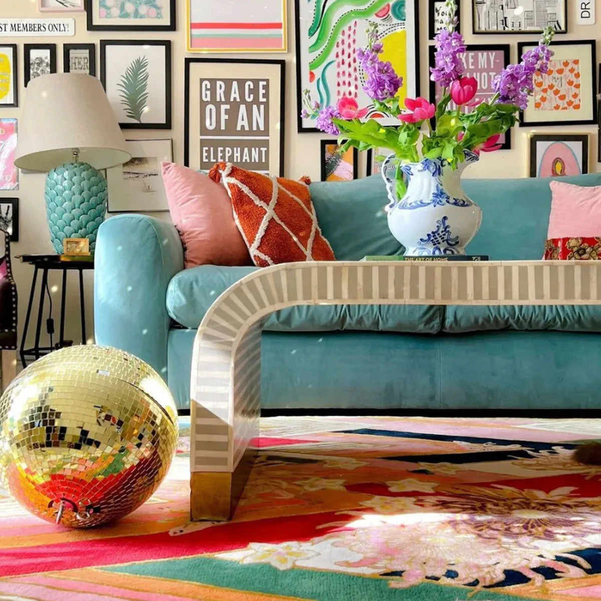 Shanghai Blossom Hand Tufted Rug - Wendy Morrison Design - Courthouse ...