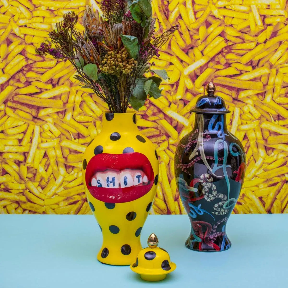 Seletti X Toiletpaper Porcelain Vase - Courthouse Interiors