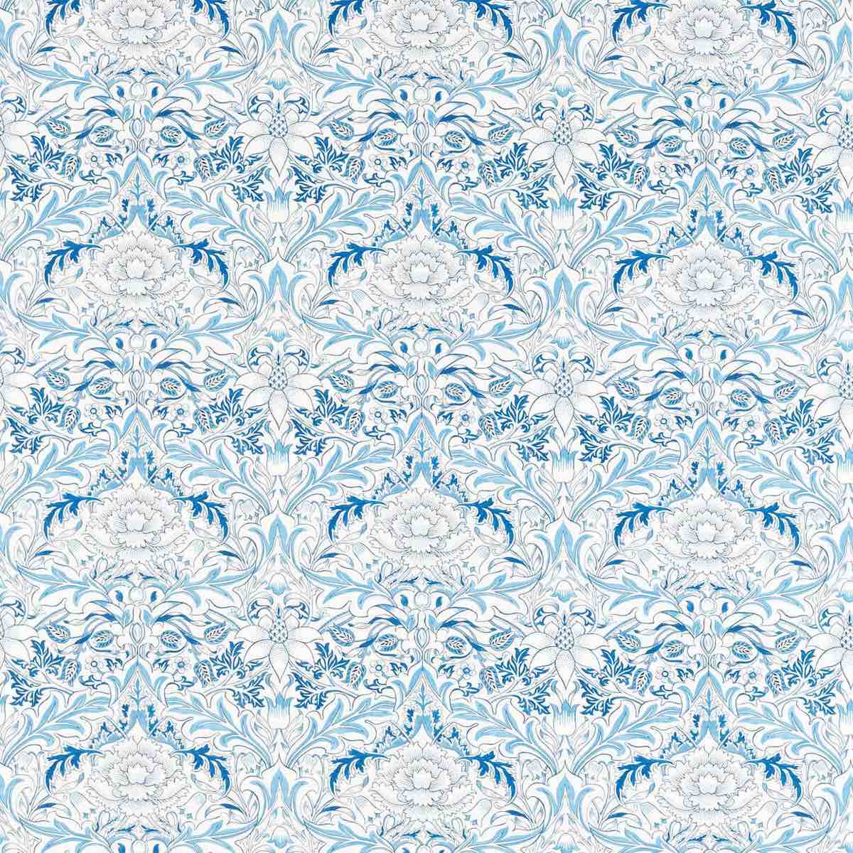 Morris &amp; Co &#39;Simply Severn - Woad&#39; Fabric