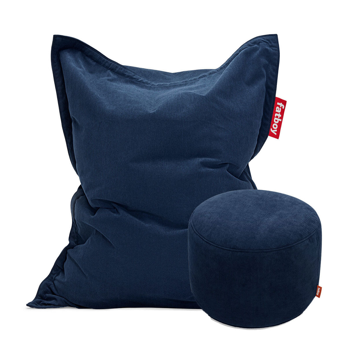 Original Slim Cord Beanbag + Cord Point Pouf - Fatboy