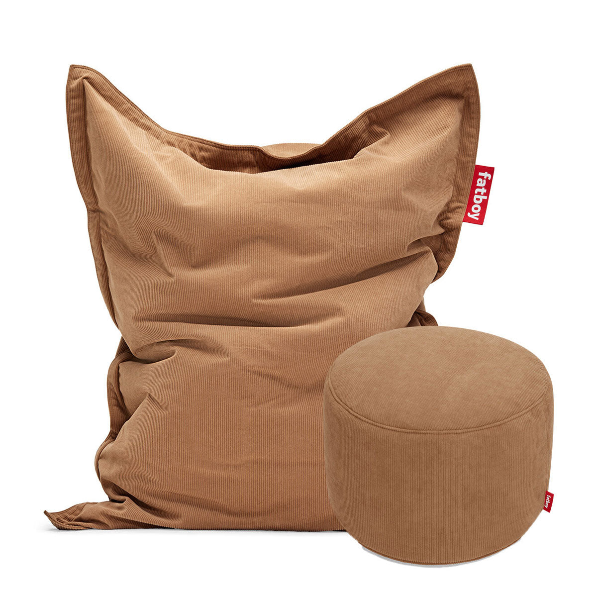 Original Slim Cord Beanbag + Cord Point Pouf - Fatboy