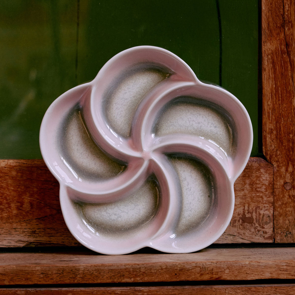 70s Ceramics Snack Tray - HKLIVING