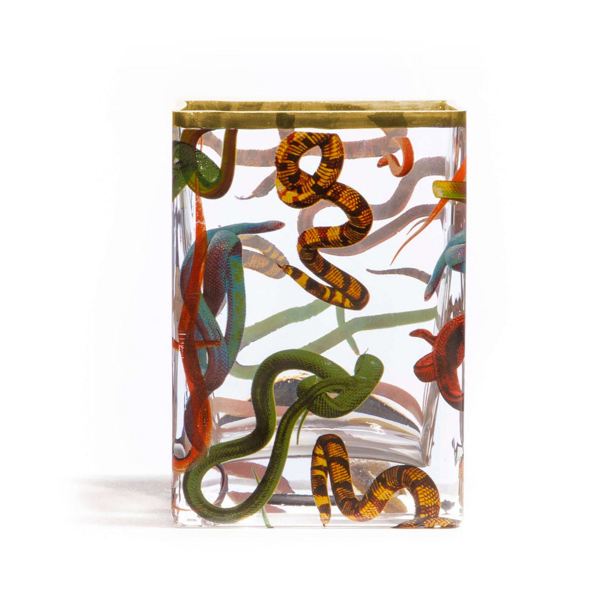 Seletti X Toiletpaper &#39;Snakes&#39; Glass Vase Small