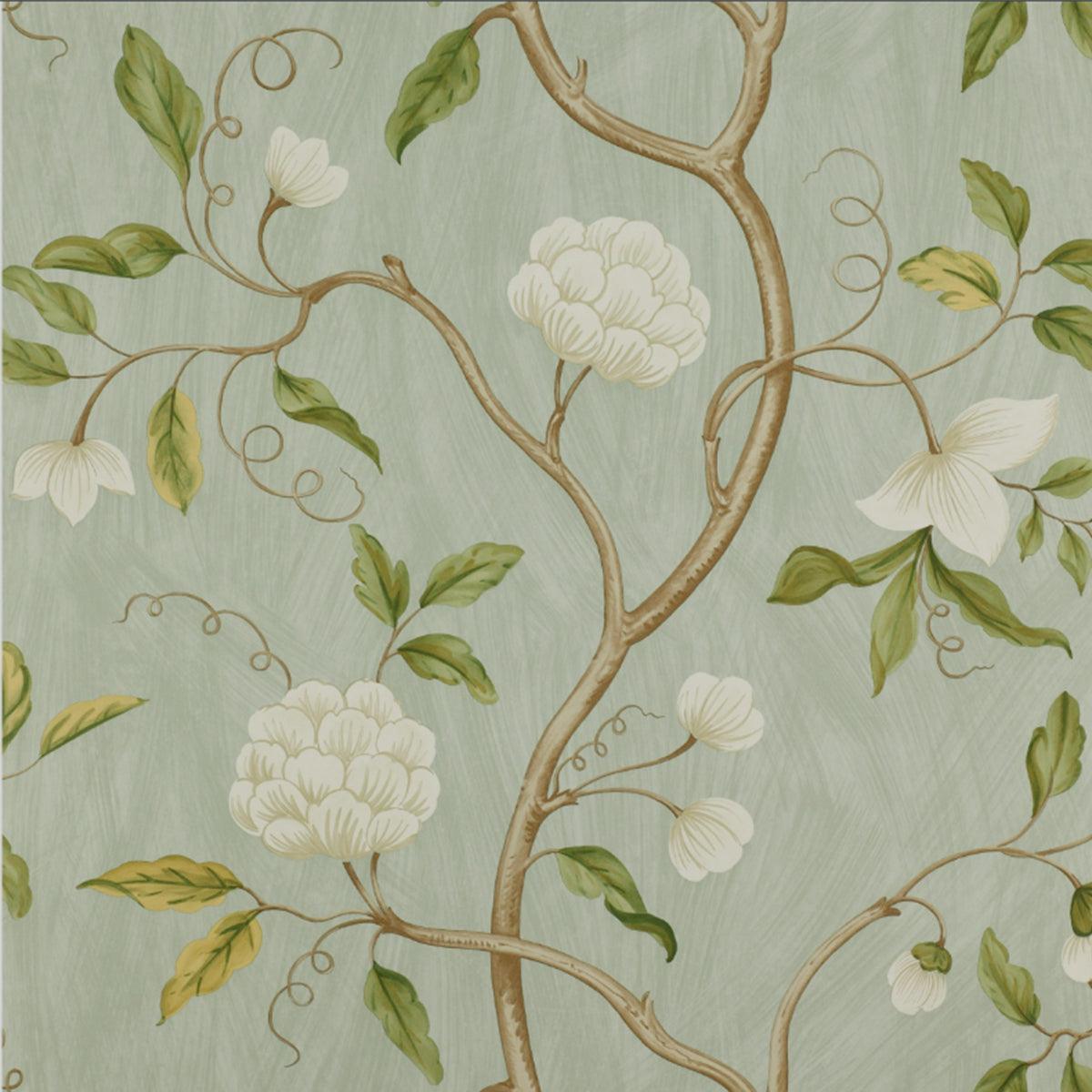 Colefax &amp; Fowler - Snow Tree Wallpaper