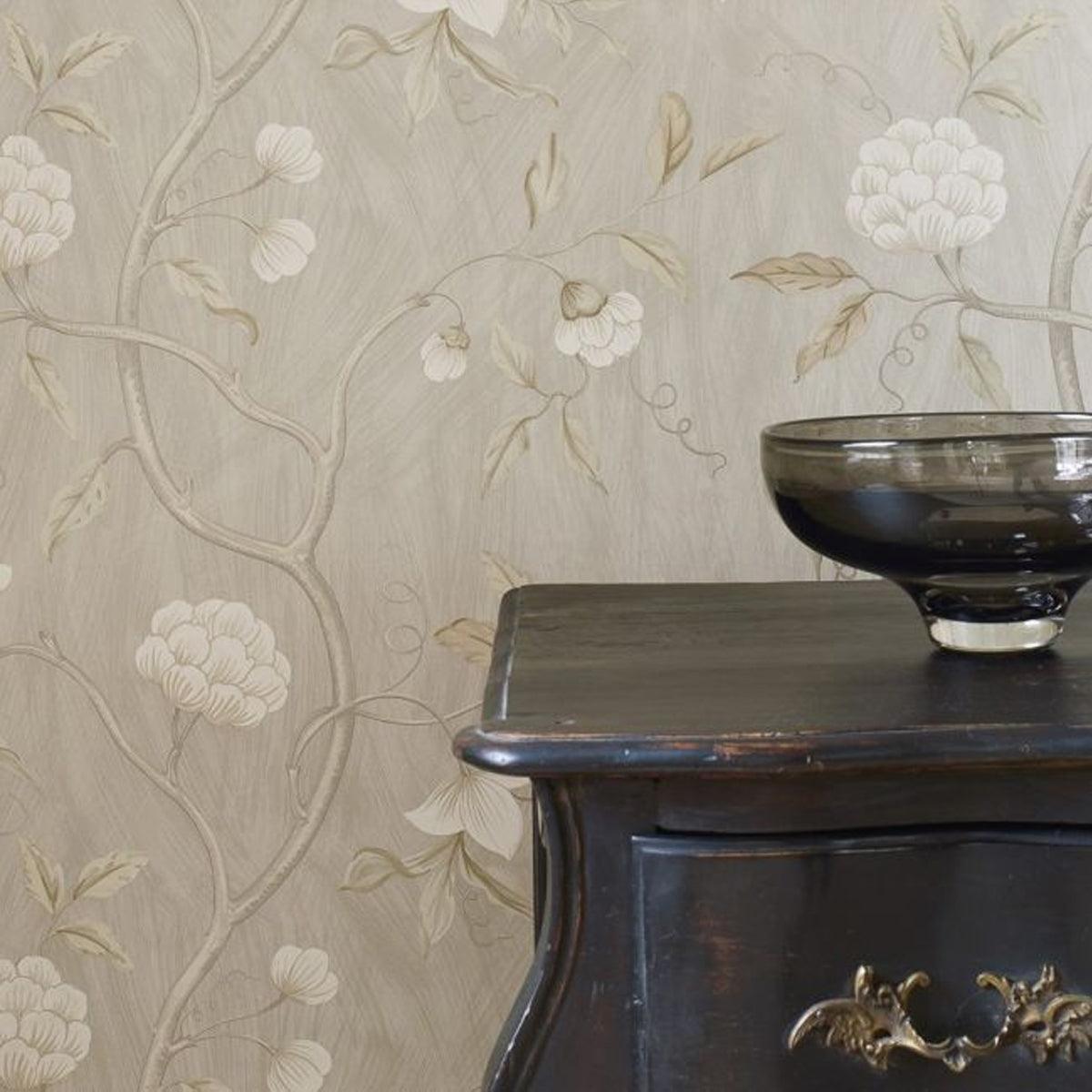 Colefax &amp; Fowler - Snow Tree Wallpaper