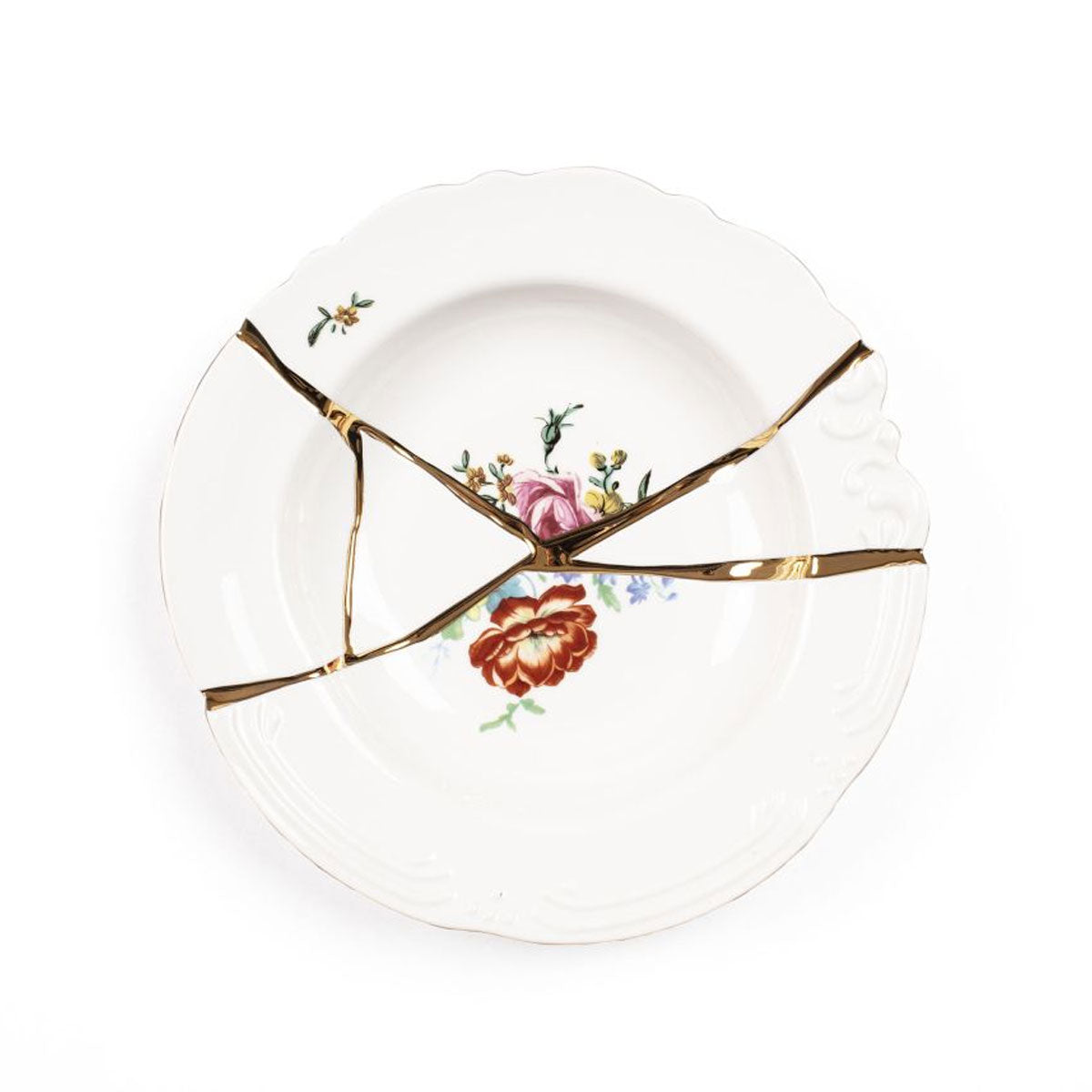 Kintsugi Soup Plate - Seletti