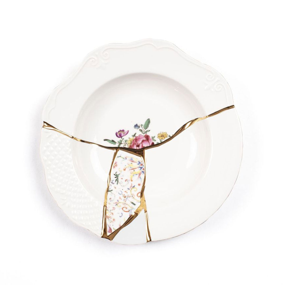 Kintsugi Soup Plate - Seletti