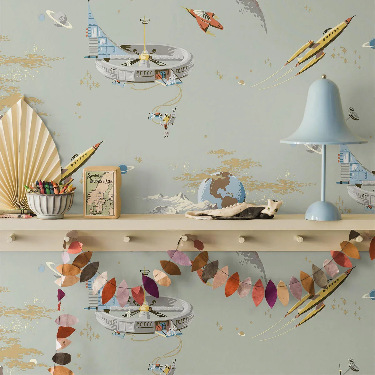 Space Adventure Wallpaper - Borastapeter