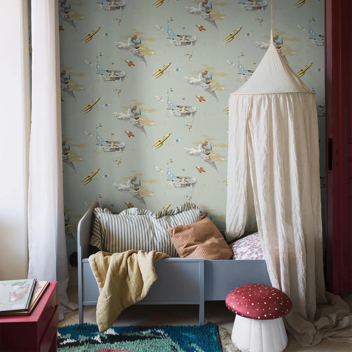 Space Adventure Wallpaper - Borastapeter