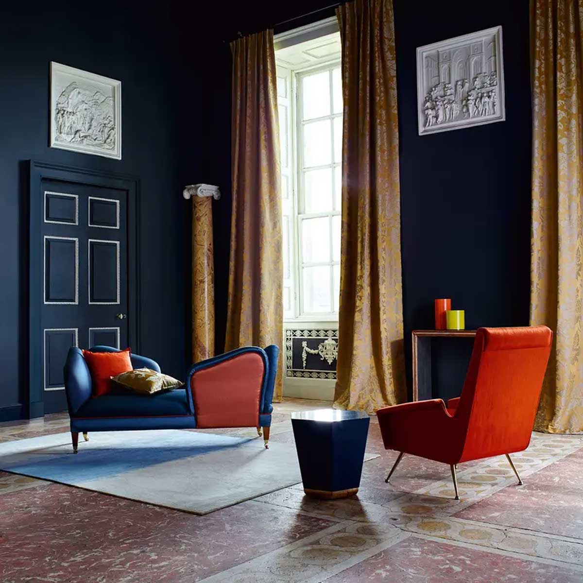 Spitalfields Silk Fabric - Zoffany
