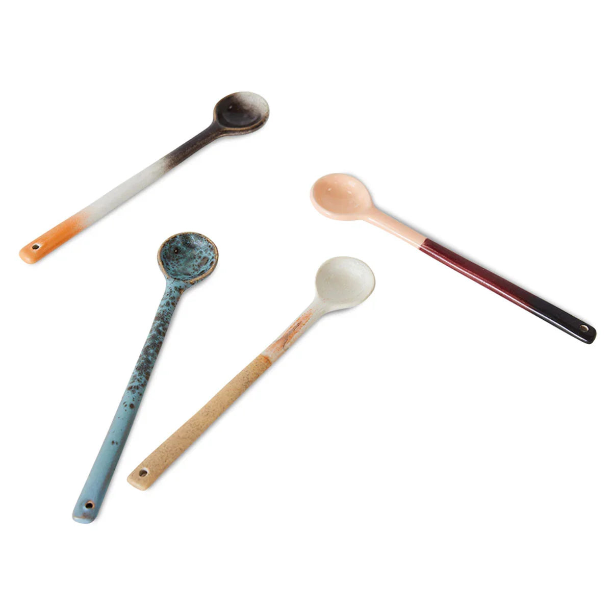 70s Ceramics Spoons - HKLIVING