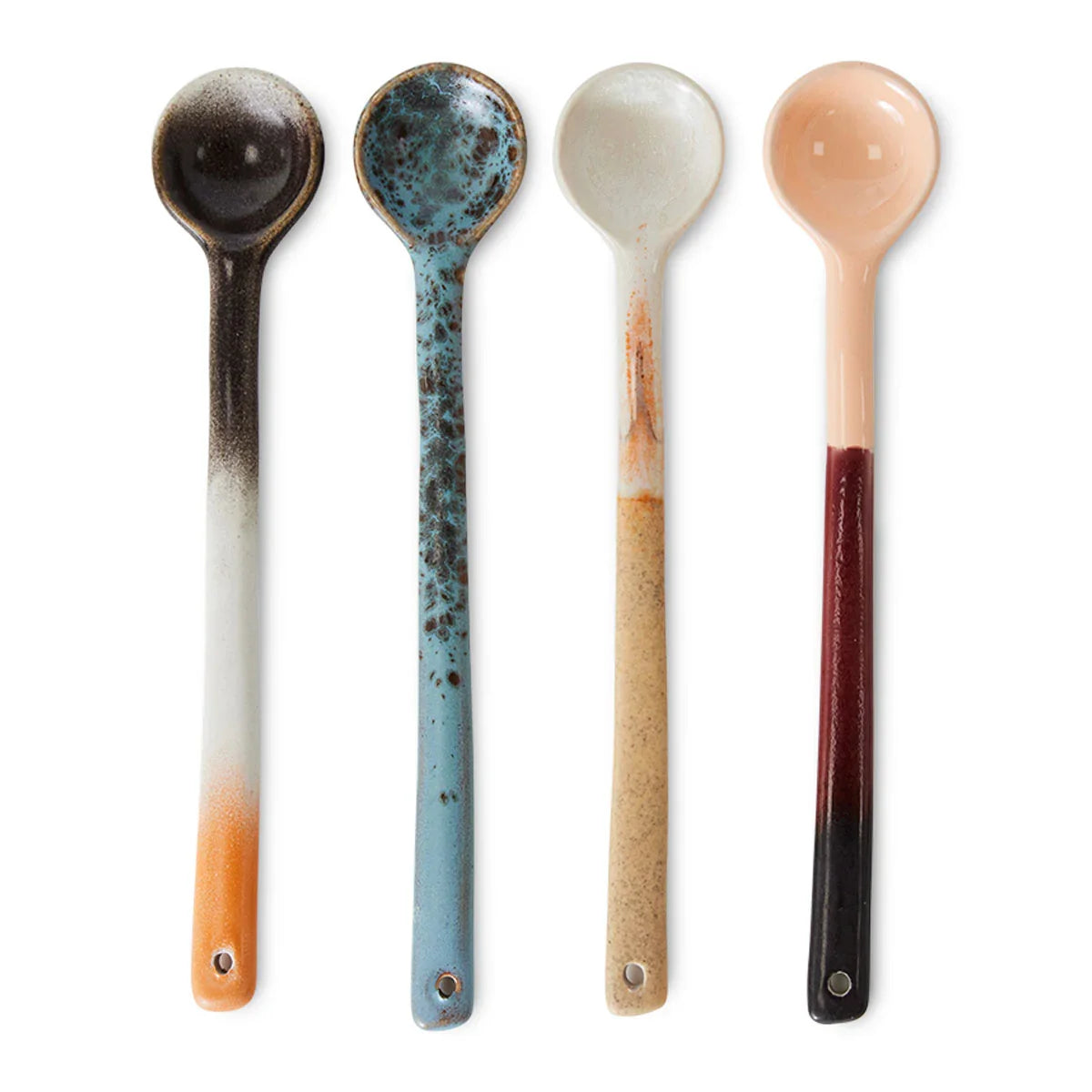 70s Ceramics Spoons - HKLIVING