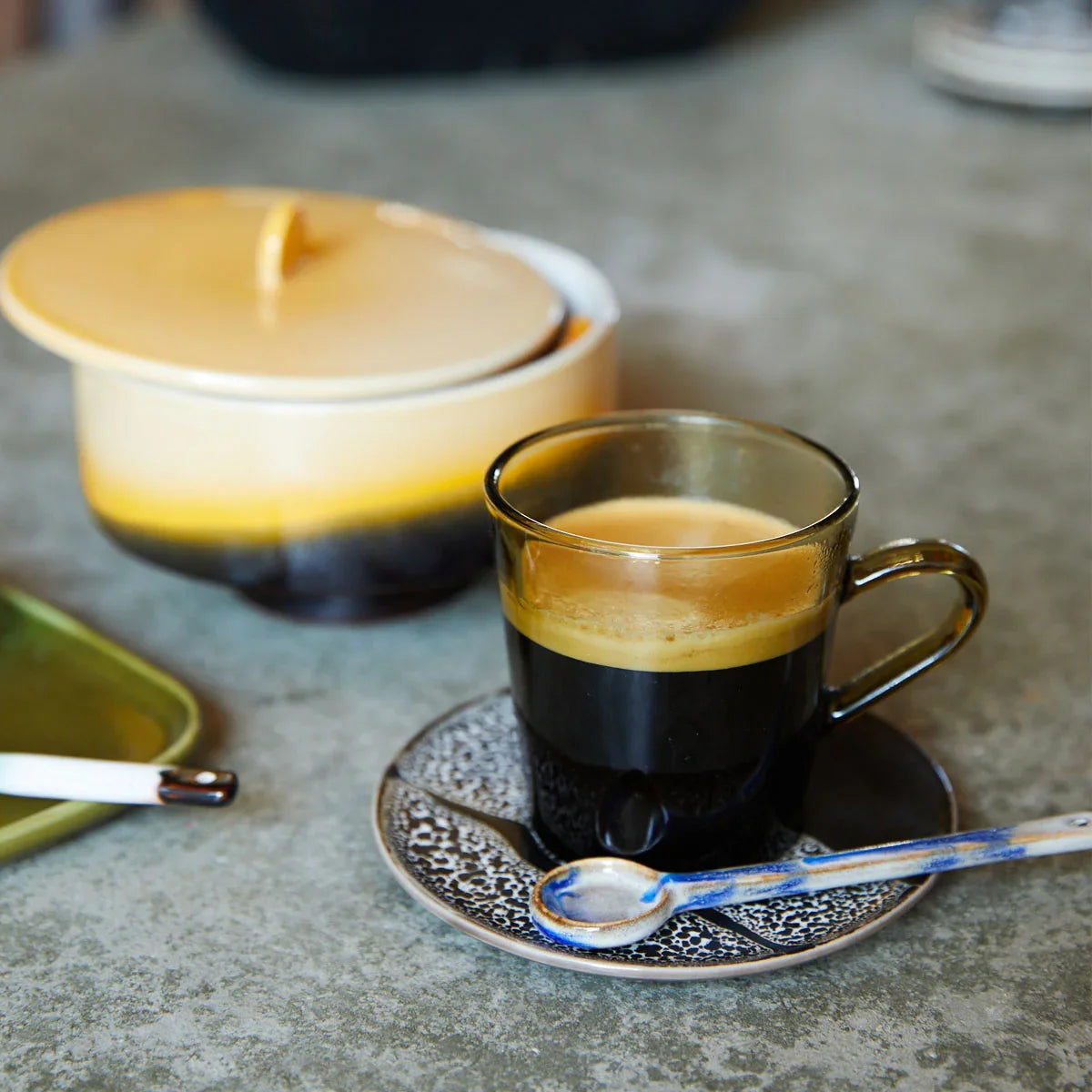 70s Ceramics Spoons - HKLIVING