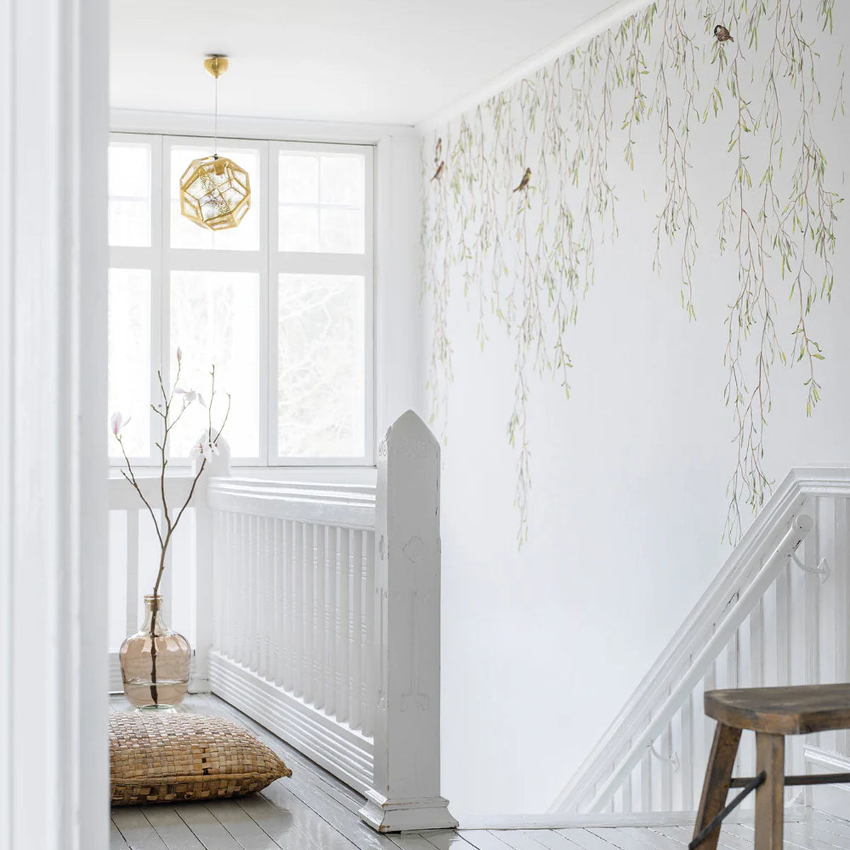 Spring Birds Mural Wallpaper - Borastapeter